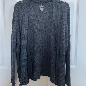 Women’s dark grey cardigan